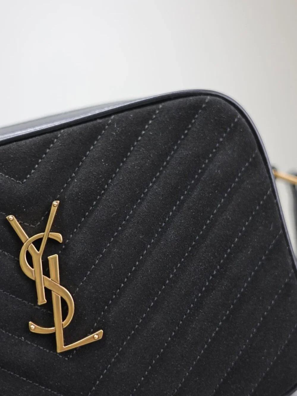 Saint Laurent Lou Camera Bag in Matelassé Leather